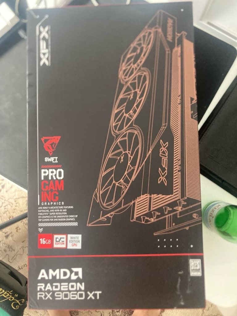 XFX AMD RADEON Rx 9060 xt White Oc 16Gb Ekran Kartı - 4