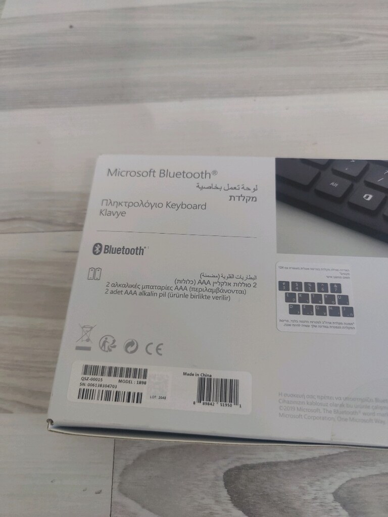 Microsoft Bluetooth Keyboard Siyah - 3