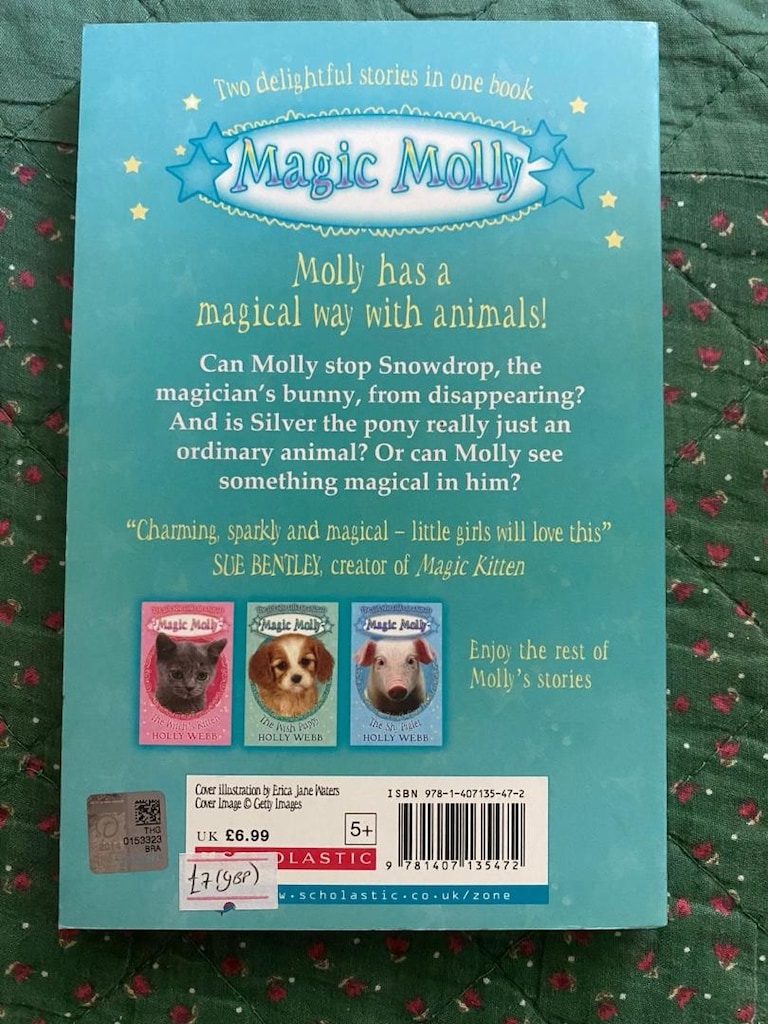 Magic Molly / Holly Webb - The Ibvisible Bunny & fhe Secret Pony - 2