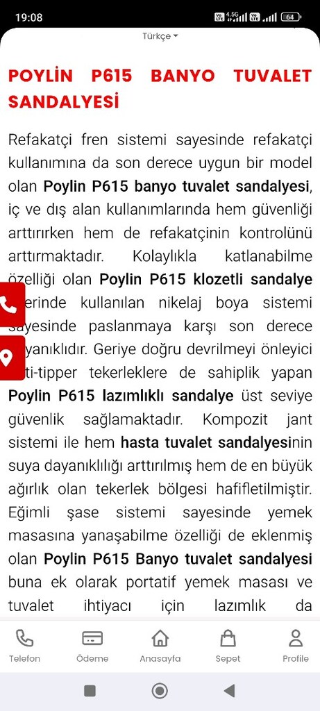 İç ve Dış Mekan Sandalye Sıfır Kutusunda - 7