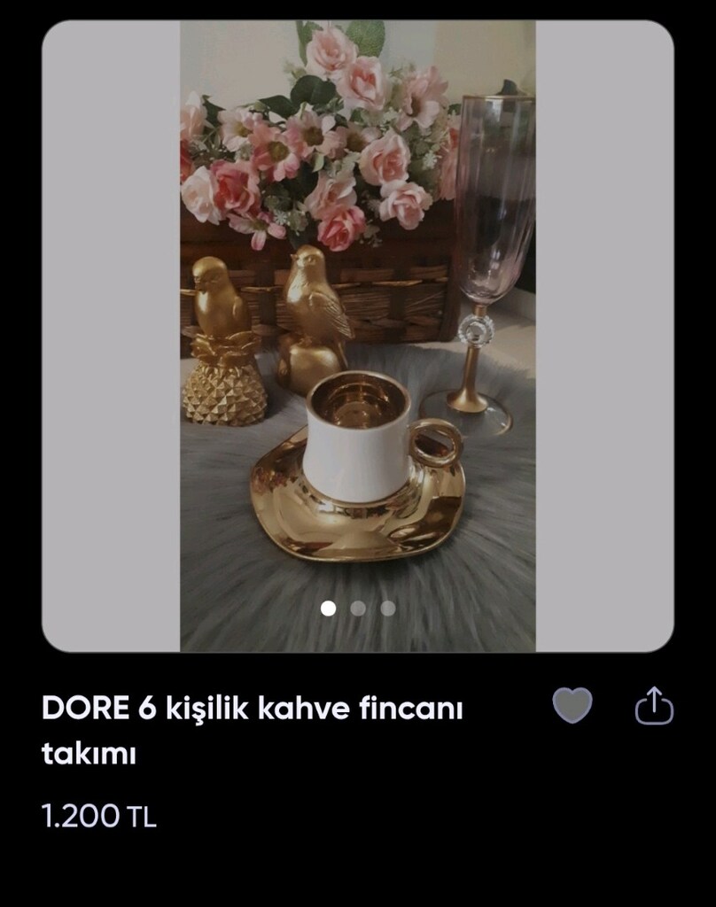Fincan takımı, sunum setleri - 5