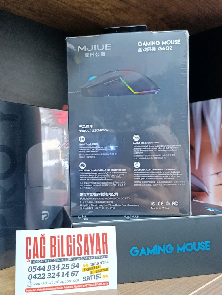 G602 RGB Kablolu Gaming Mouse - 2