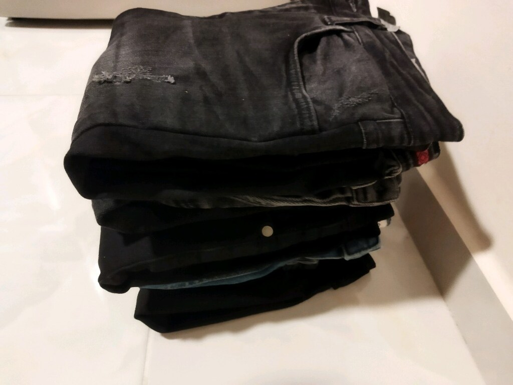 PANTOLON 7,ADET FİYATI YIRTIK LEKE YOK TEMİZ 30/31 BEDEN 175 ,BOYA UYG - 2