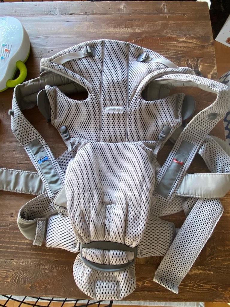 BabyBjörn One Air 3D Mesh Kanguru – Tertemiz, Az Kullanılmış - 7