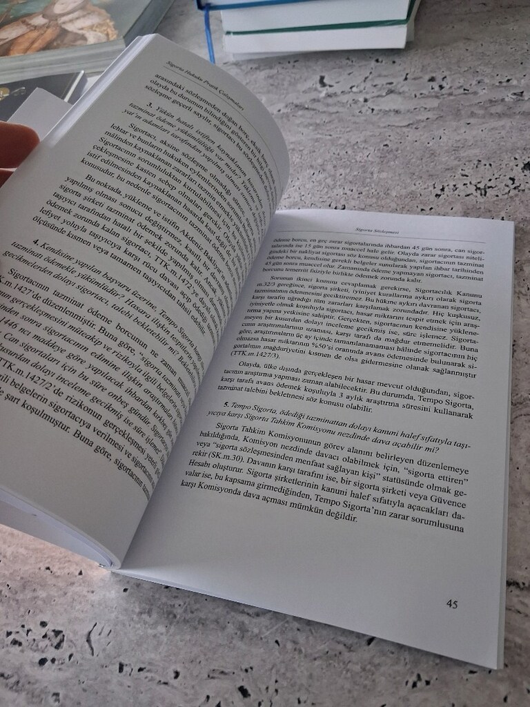 Sigorta hukuku Pratik çalışmaları - 6