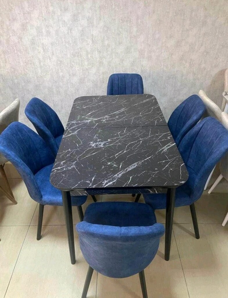 6 kişilik masa sandalye - 4