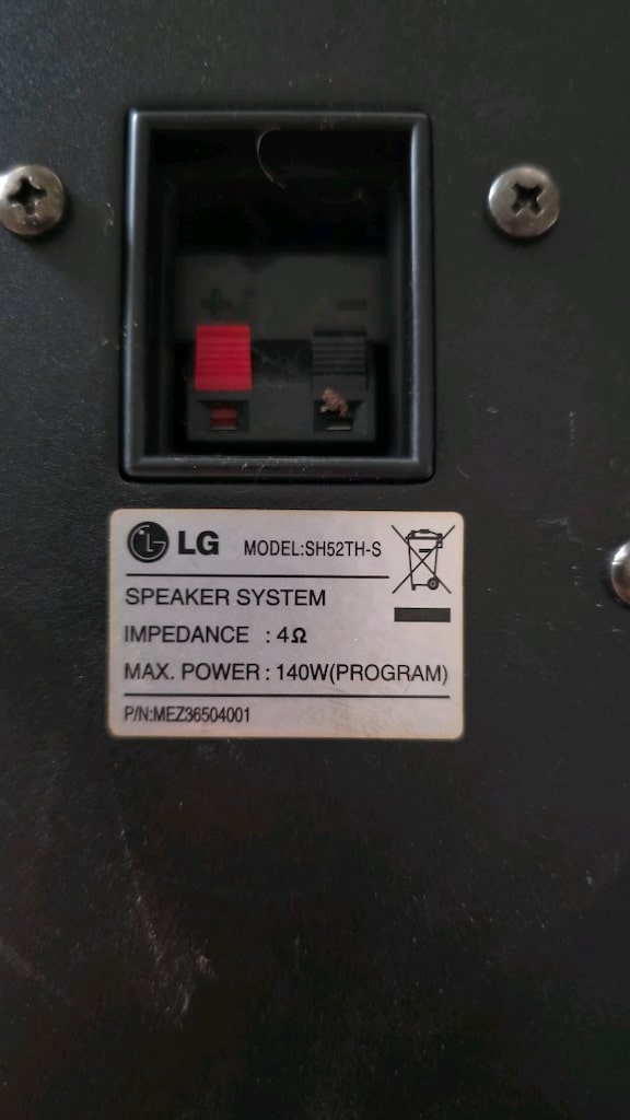 LG 4lü kule 5+1 için hoparlör takımı - 5