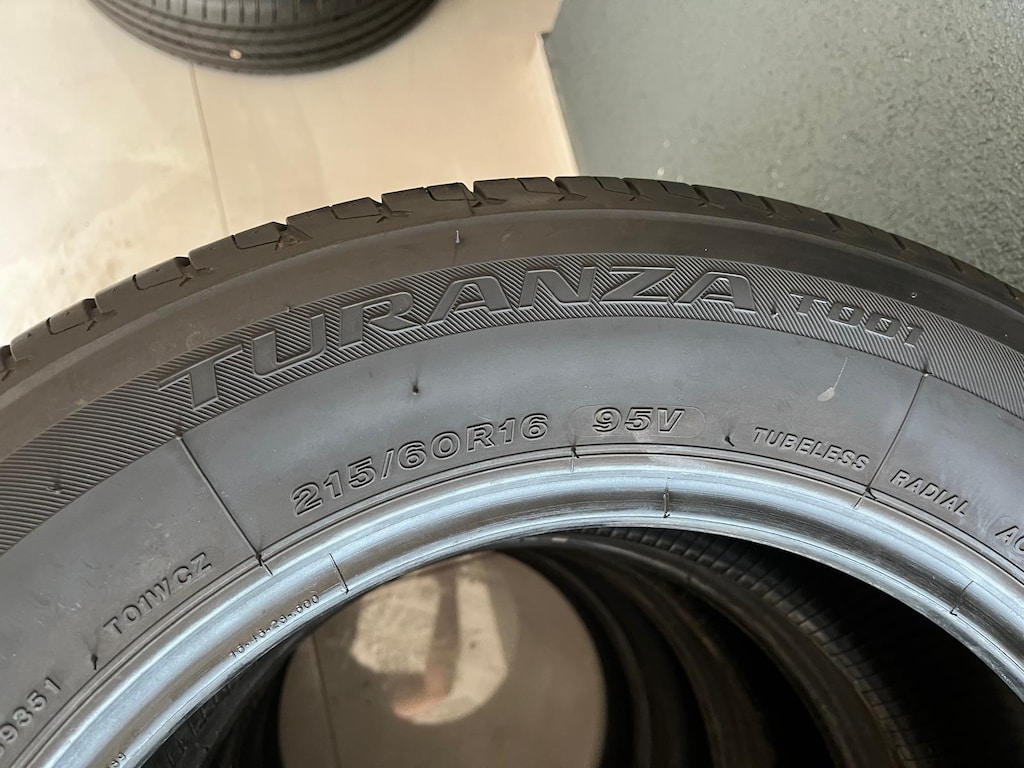 215 60 16 BRIDGESTONE TAKIM YAZLIK AZ KULLANILMIŞ - 6
