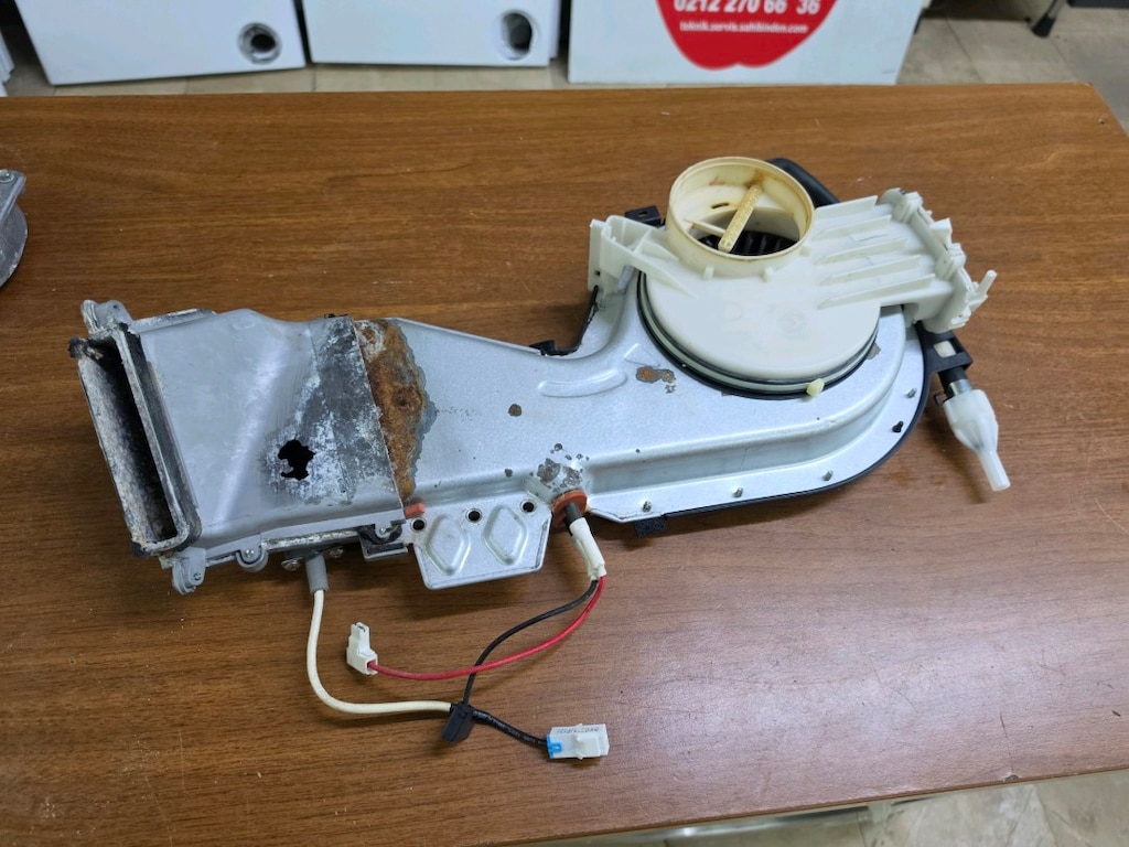Samsung Kurutmalı Çamaşır Makinesi Çıkma Kurutma Fanı ve Rezistansı (W - 6