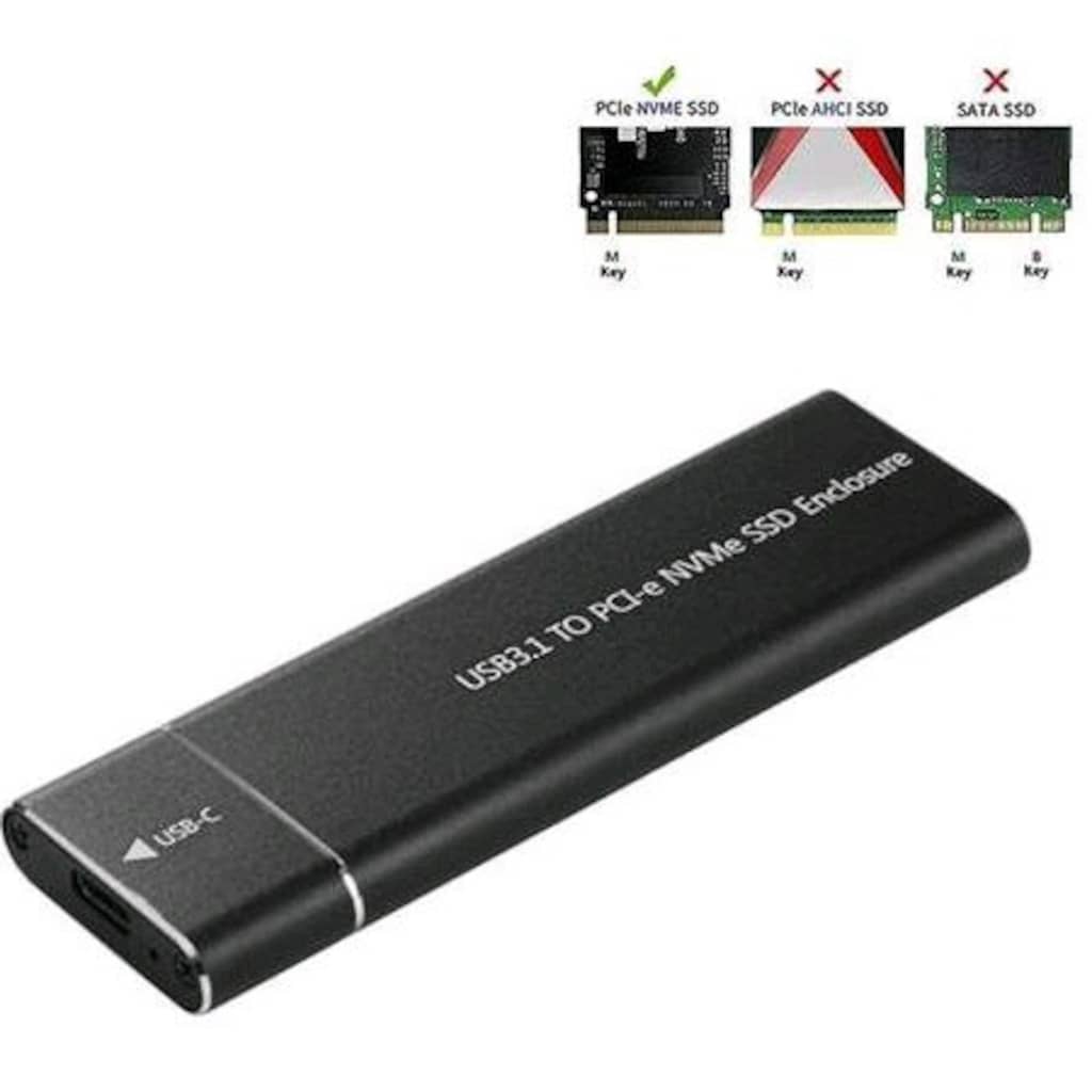 m.2 nvme SSD to USB Harddisk kutusu - 5