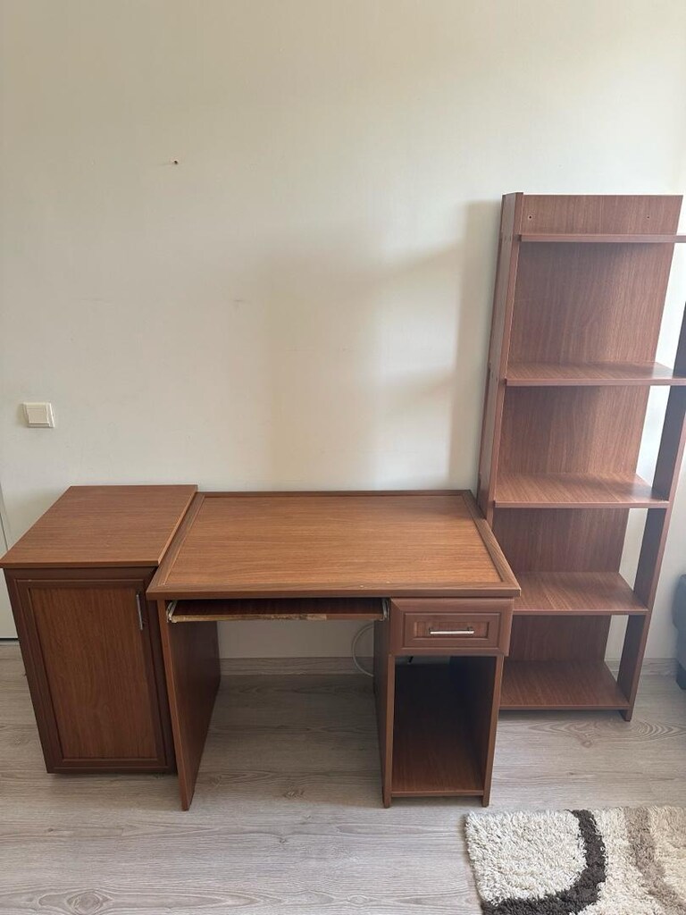 Bilgisayar masası Dolap Kitaplık Özel Yapım Set - 2