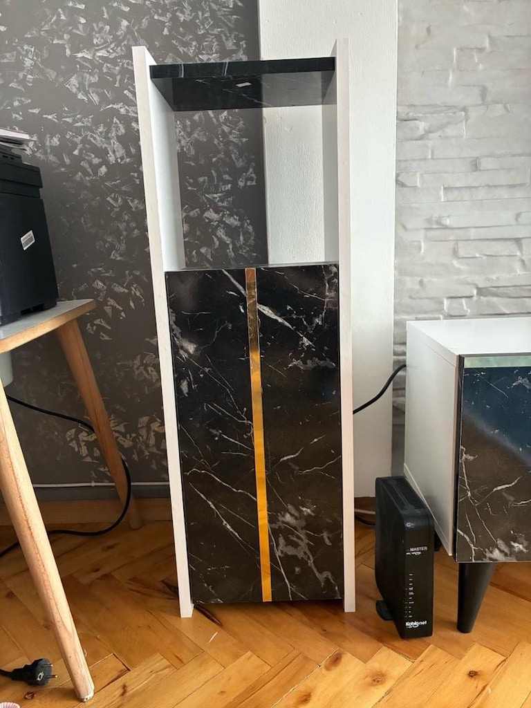 TV ÜNİTESİ ÖZEL YAPIM 2 adet dolabı da var - 3