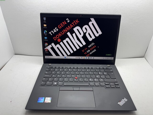 THİNKPAD T14S İ7 11. NESİL 16 GB RAM 256 M2SSD DOKUNMATİK