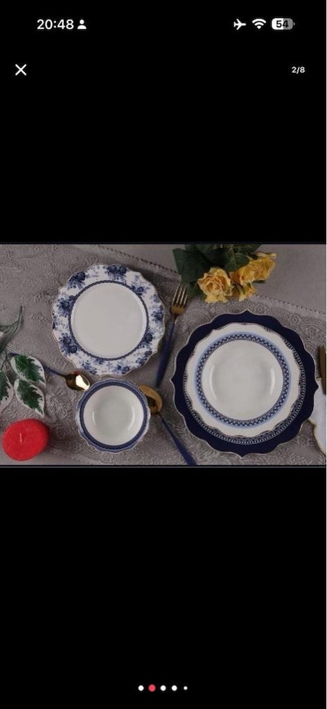 24 parça yemek takımı seti - 2
