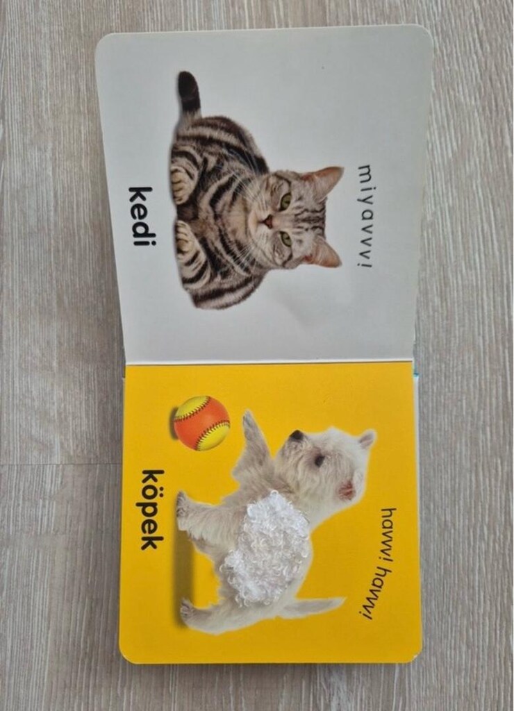 Person Bebek Dokun ve Hisset İlk Kelimeler Kitabı - 6