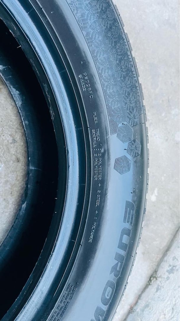 SATILIK 2024 Ağustos ayı üretim 1 kış kullanılmış Falken 4 adet lastik - 11