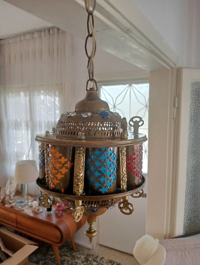 bakır avize - 2