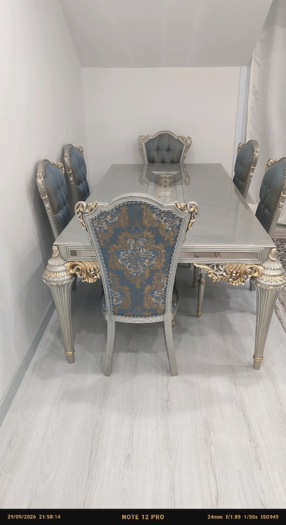 avangart saray yemek masası ve sandalyeler - 4