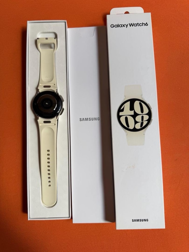 Samsung Galaxy Watch 6 40mm Krem / Gold - Temiz - Kutulu - 2