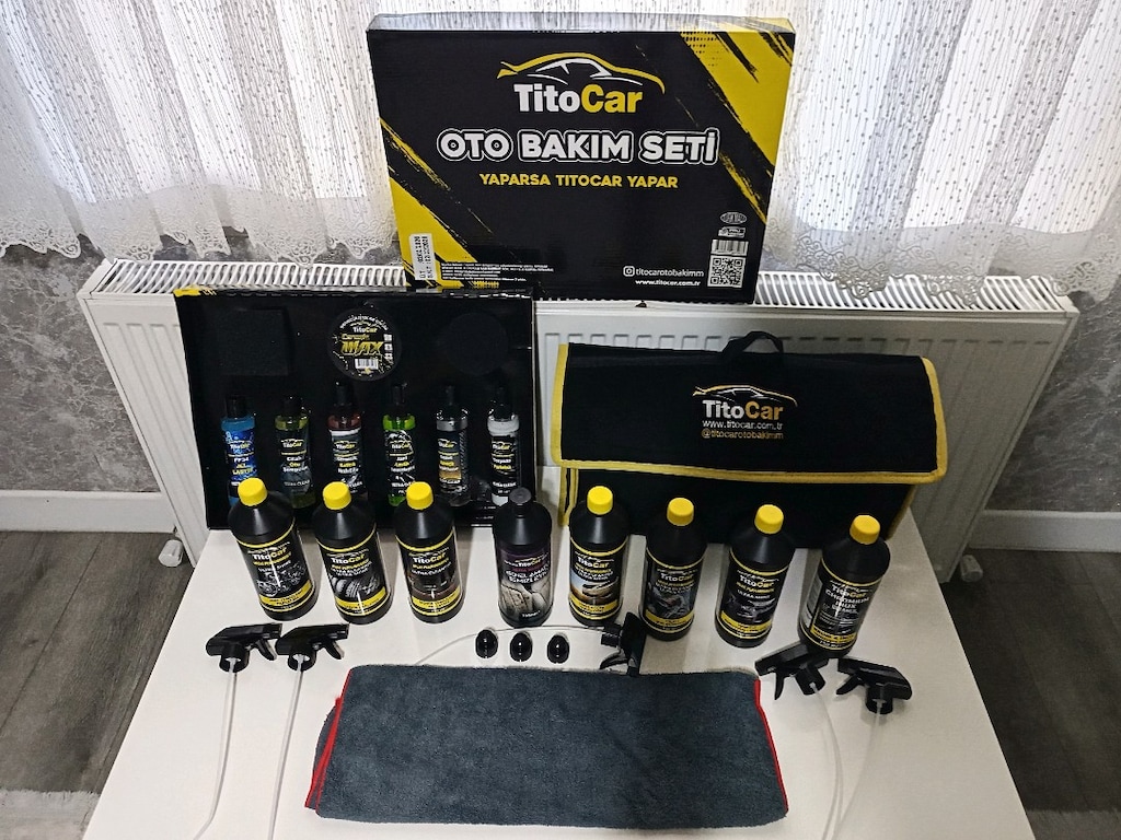 TİTO CAR OTO BAKIM SETİ SIFIR ÜRÜN YER İSTANBUL ESENYURT - 9