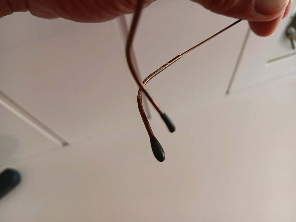 cocuk icin katlanır numaralı optik gözlük titanium - 2
