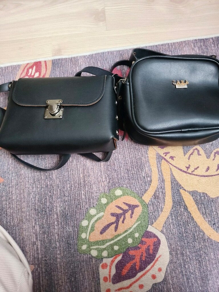 2 tane kol çantası bayan zara