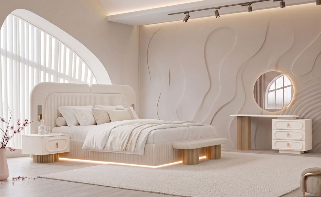 Sıfır, %100 MDF , 6 Kapılı Gardırop - Aytaşı - 8