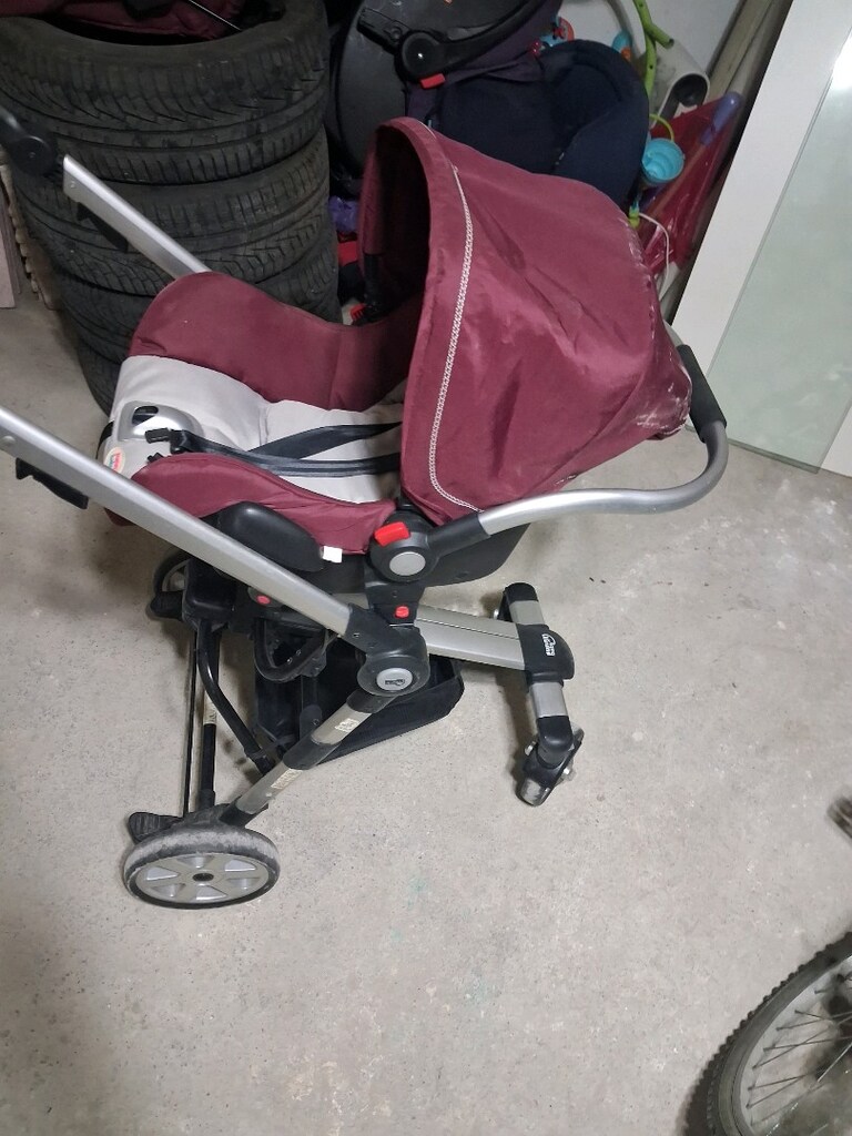bebek arabası pusetli ve normal olan travel sistemli - 3