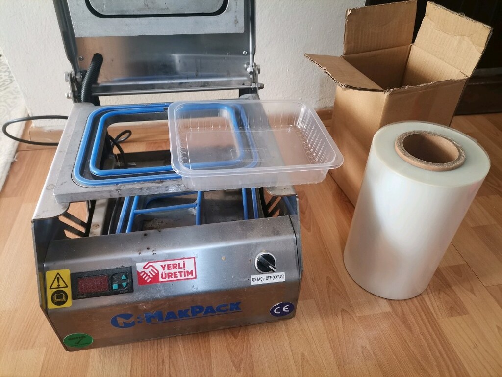Cok az kullanılmış yemek paketleme nakinası - 2