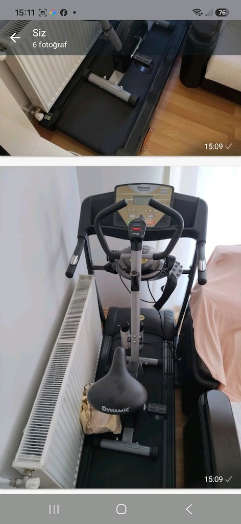 Çokaz kullanılmış DYNAMIC ev tipi spor seti