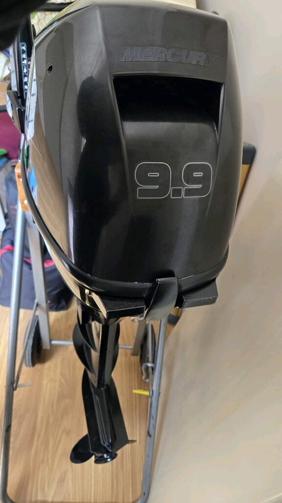 Mercury 9.9 HP temiz - 10