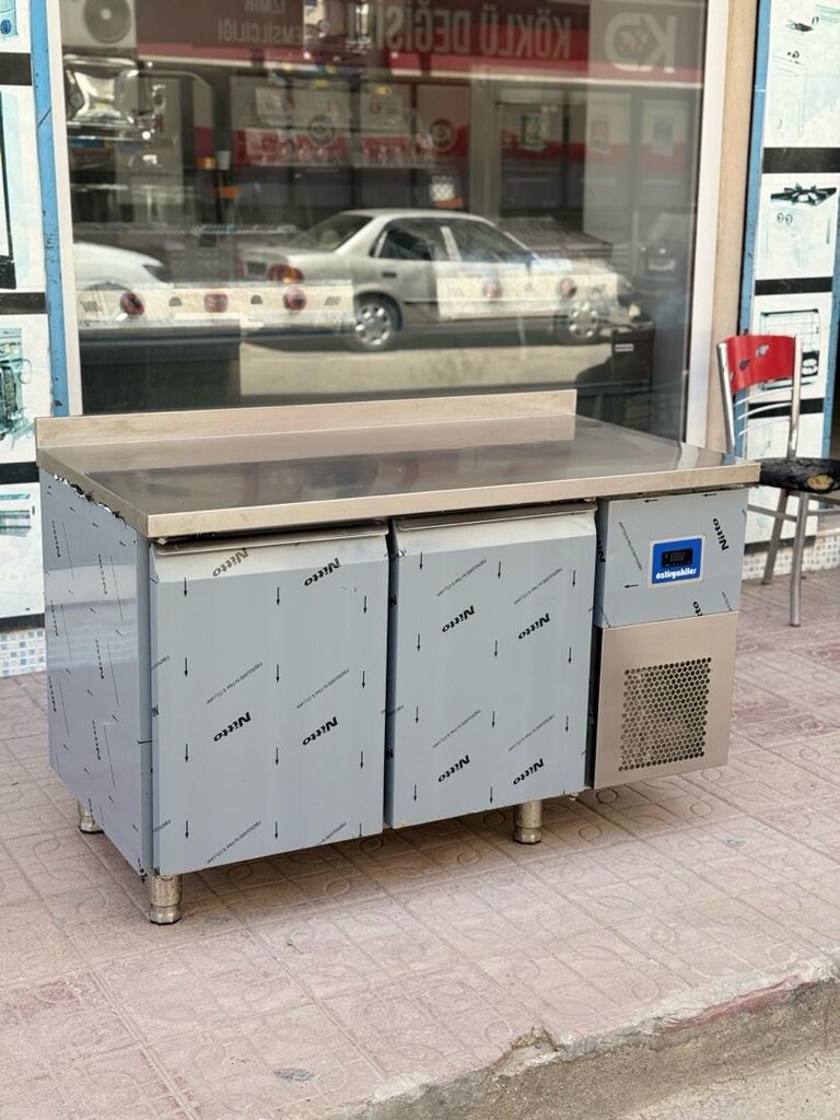 tezgah altı dolap tezgah altı krom soğutucu dolap endüstriyel dolap - 9