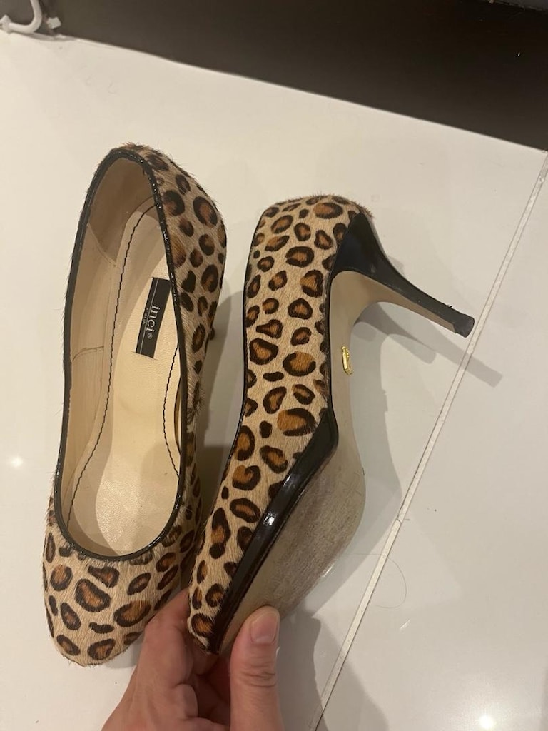 İNCİ MARKA LEOPAR AYAKKABI - 2