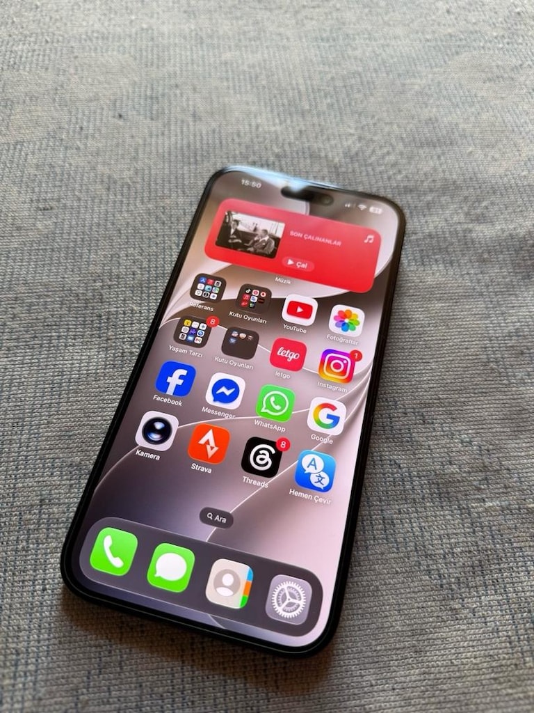 Apple iPhone 16 PRO MAX 256 GB PİL 95 90 GÜN KULLANIM SÜRESİ VAR - 3