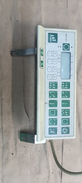 zoje düz dikiş makine paneli WR-501