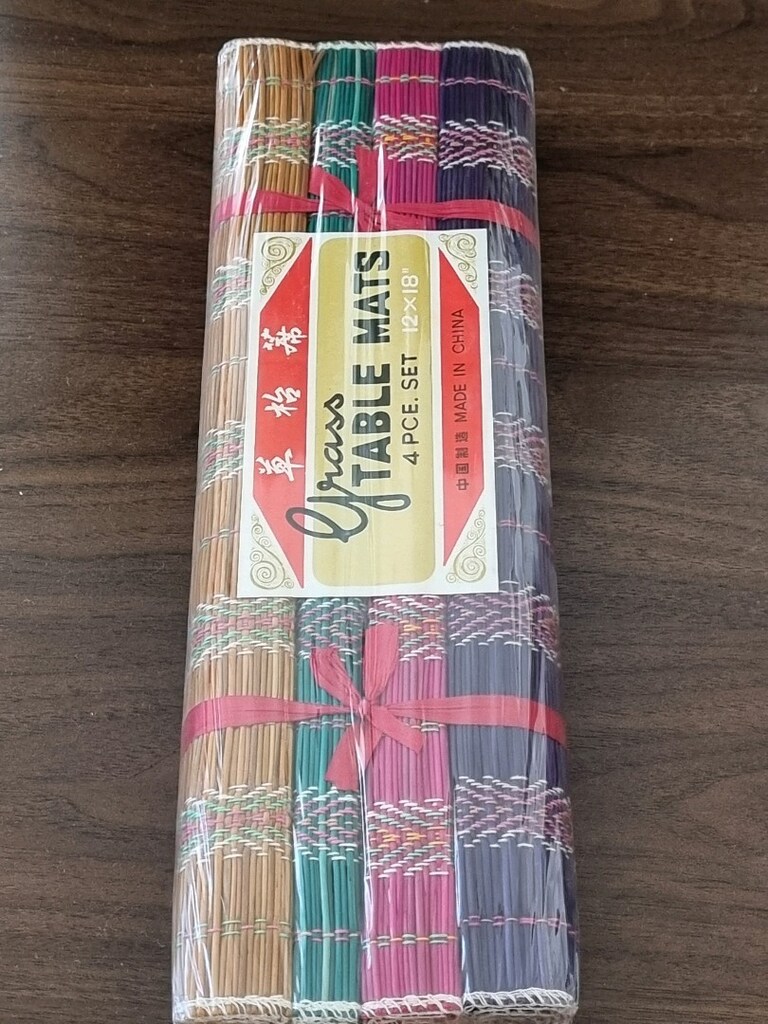 Vintage Hasır Amerikan Servis Supla - 4