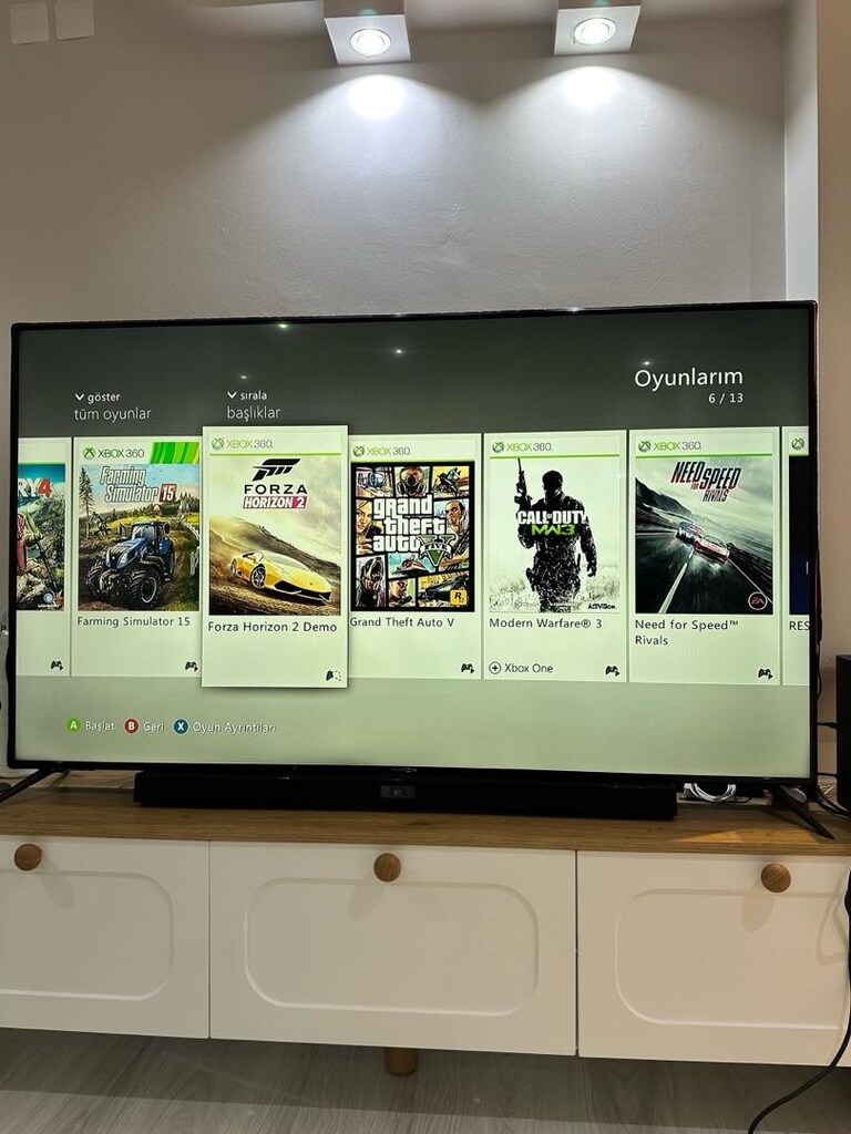 XBOX 360E 500gb SIFIR KONDİSYONDA - 10