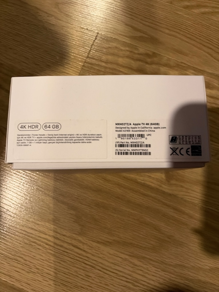 Apple TV Box 4K 64GB - 2