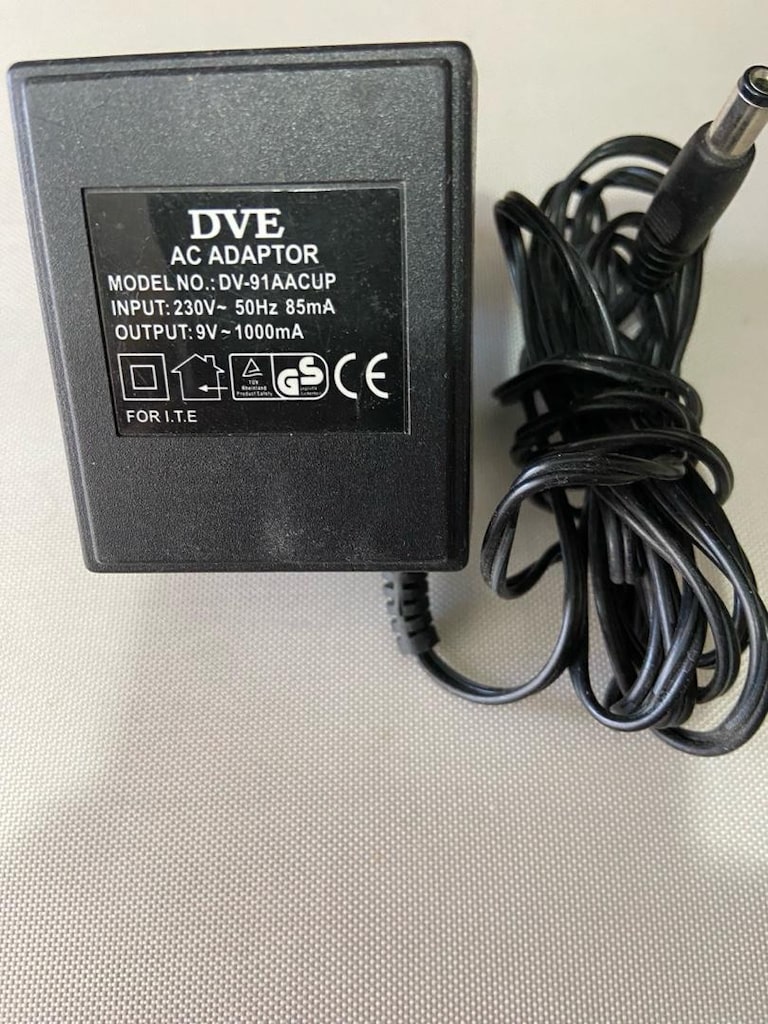 Dve DV-91AACUP 9V 1A 5.5*2.1 AC Adapter Power Supply Charger - 2