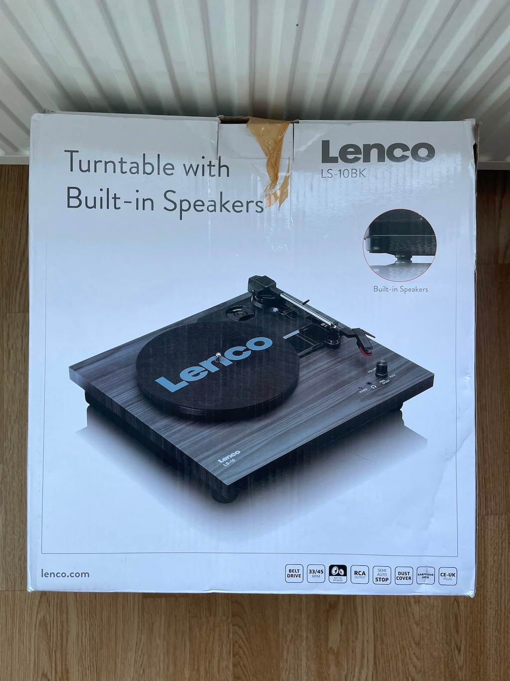 Lenco LS-10 BK Siyah Pikap Plak Çalar - 6