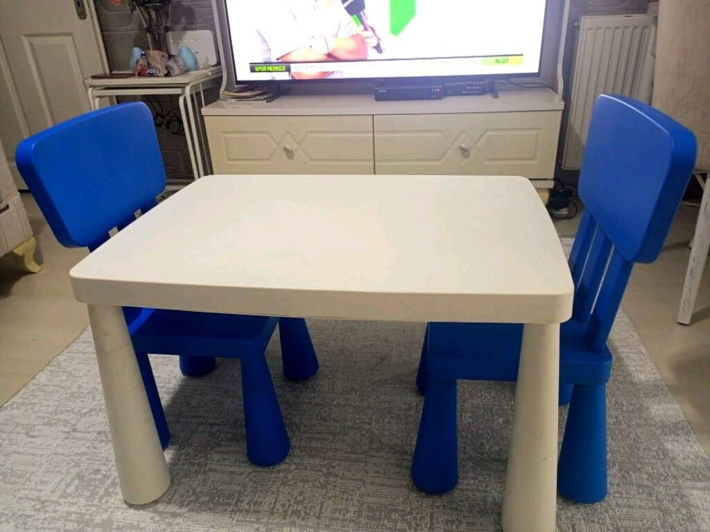 çocuk masası ve sandalyesi - 2