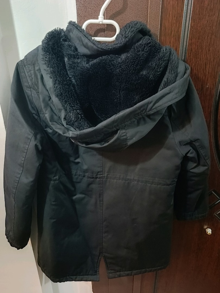 orijinal Zara 11-12 yaş kız çocuk mont siyah renk - 2