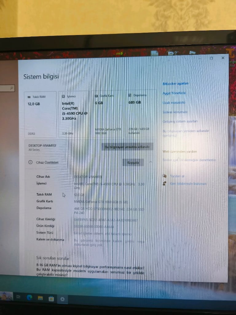 Satılık gaming pc full ekipman pazarlık payı vardır monitörlü - 6
