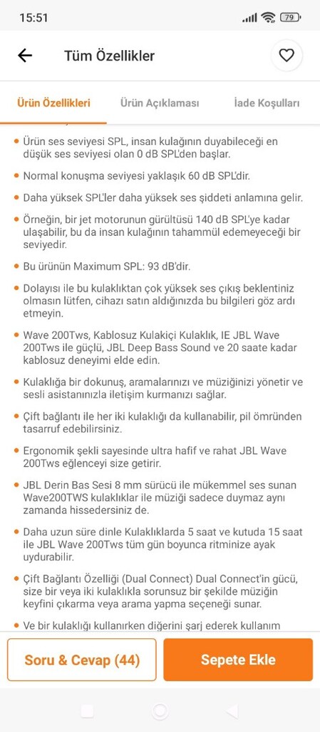 JBL Marka Kablosuz kulaklık - 8