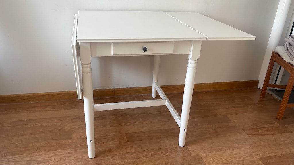 IKEA INGATORP Açılır-Kapanır / Katlanır Masa – Beyaz - 2