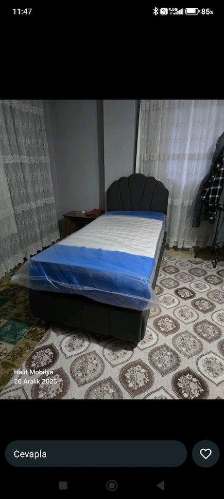 tek kişilik baza Başlık yatak takım sandıklı baza - 15