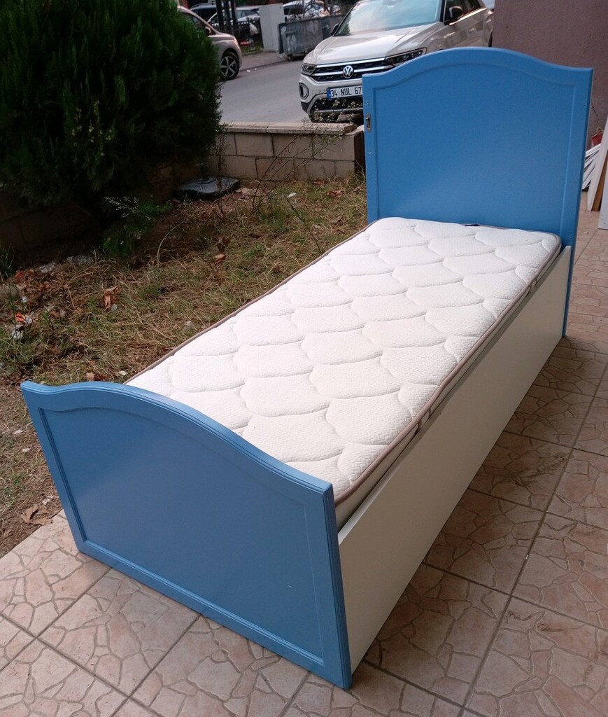 Yavrulu Yatak Lake Mdf Temiz Sağlam - 7