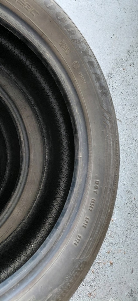 215 55 18 hatasız işlemsiz goodyear marka 2024 tarihli çok düzgün las - 13