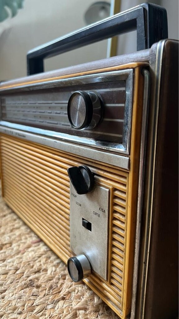 Vintage Delta 8 Transistör taşınabilir radyo - 2