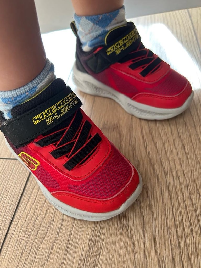 skechers 23 numara ışıklı çocuk ayakkabısı - 4